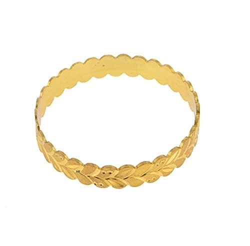 Handmade Gold Plated Traditional Designer Bangles for Women - Elegant Kada Bracelets for Weddings, Parties & Festive Occasions