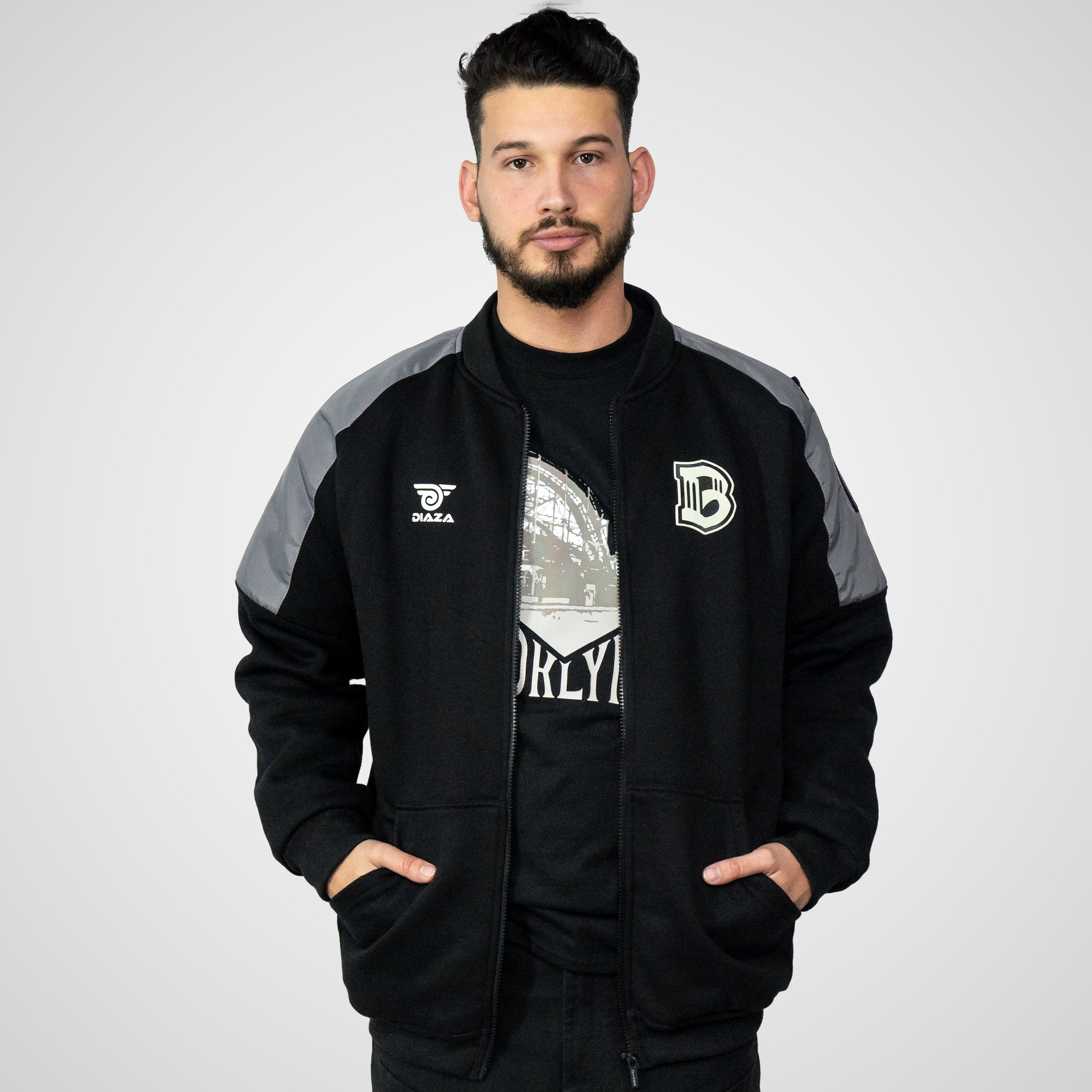 Brooklyn FC Vintage Jacket Black - Retro Soccer Jacket for Men & Women - Perfect for Game Day, Casual Wear & Street Style Fashion