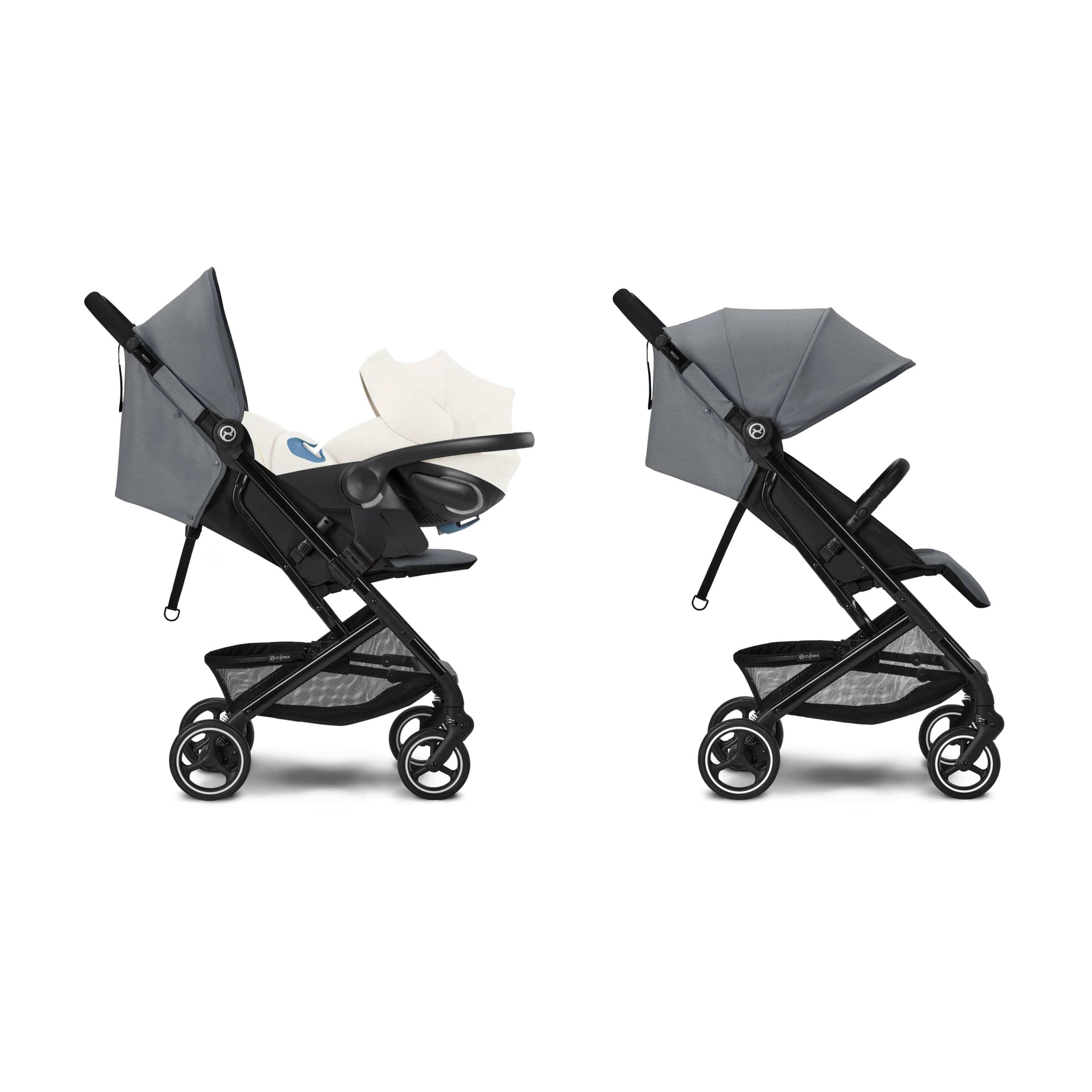 Cybex Beezy 2 Lightweight Compact Stroller for Travel & Everyday Use - Foldable Baby Stroller with Sun Canopy & Storage Basket | Perfect for Shopping, Walks & Airports