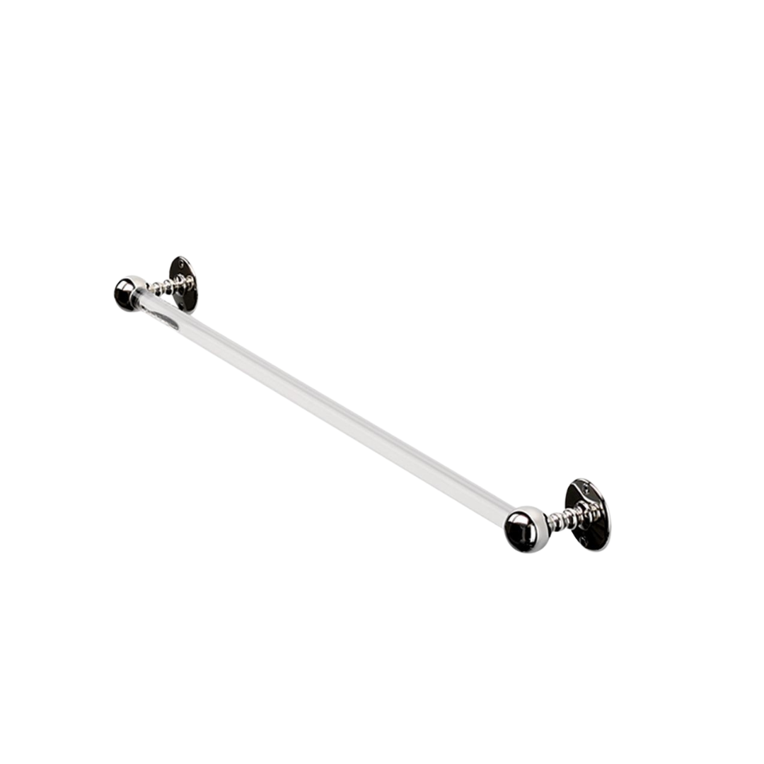 Waterworks Etoile 18-Inch Brass Towel Bar - Premium Bathroom Towel Rack for Modern & Classic Home Decor, Perfect for Bathrooms, Kitchens, and Laundry Rooms