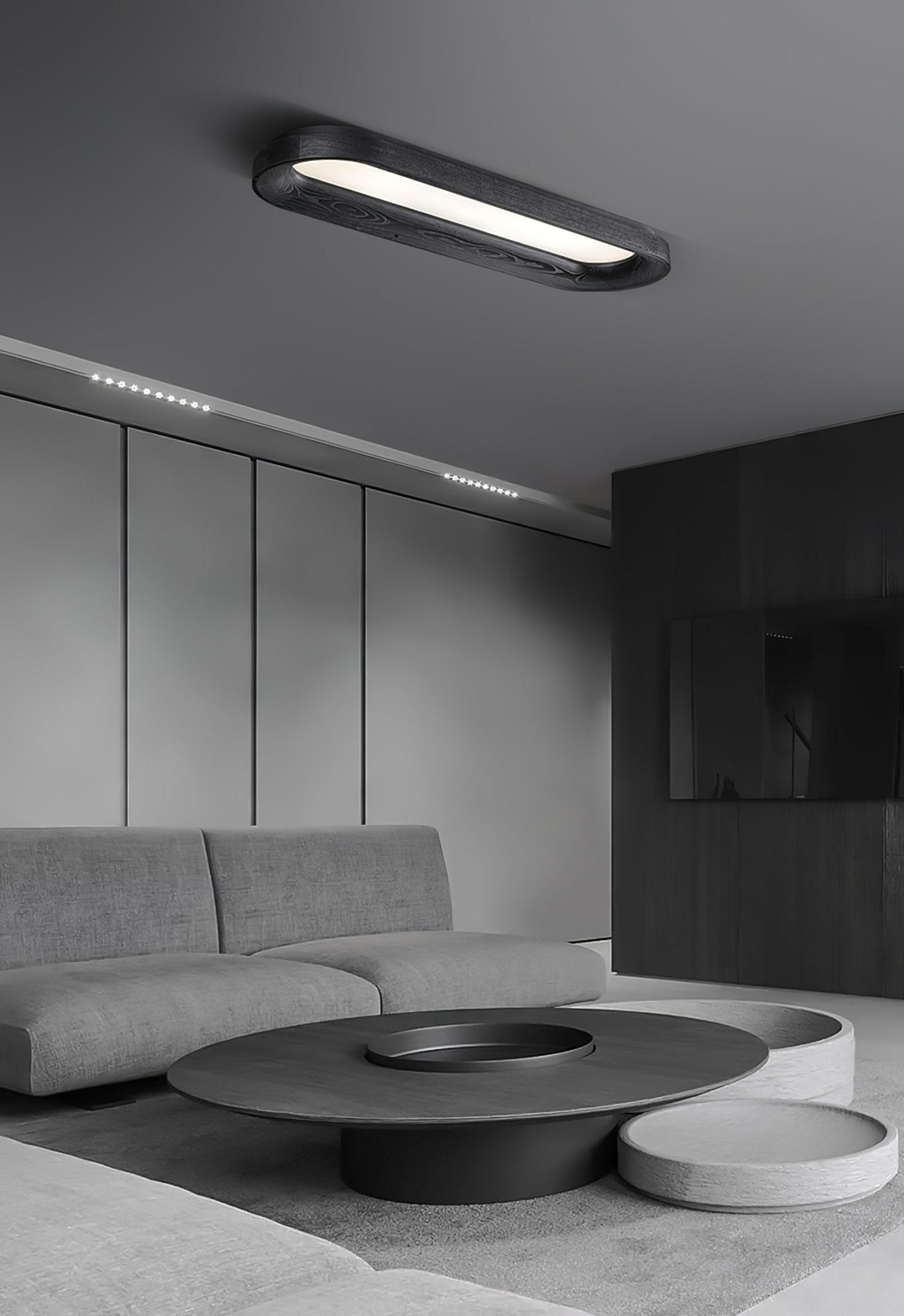 Flowing Cloud Ceiling Lamp - Modern LED Chandelier for Bedroom & Living Room - Soft White Dimmable Lighting for Home Decor
