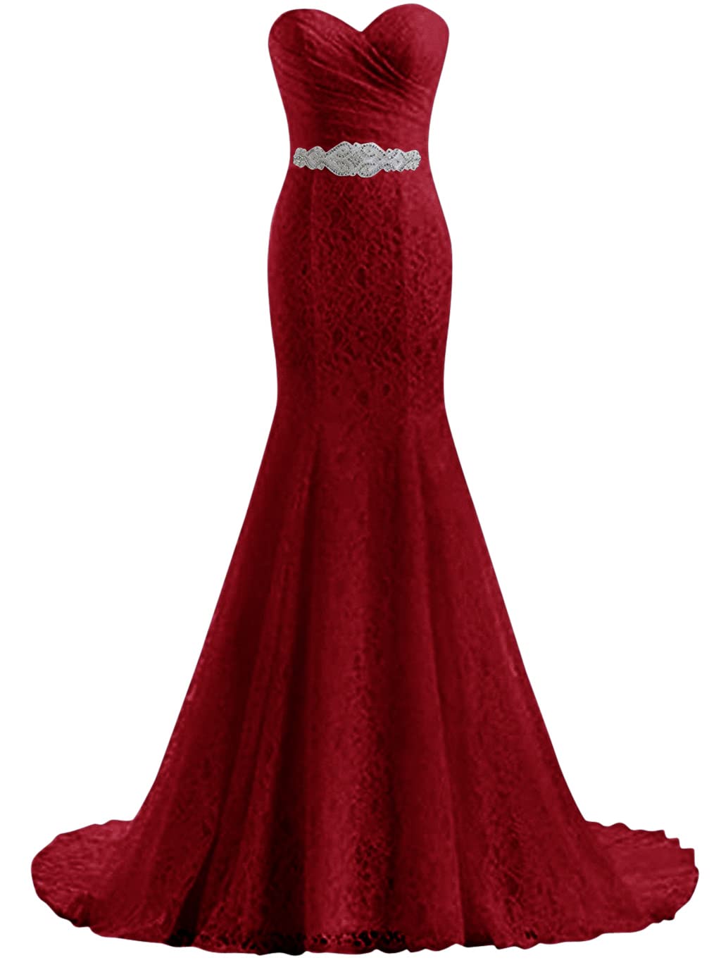 Elegant Lace Mermaid Wedding Dress for Women – Perfect for Bridal, Prom & Formal Occasions