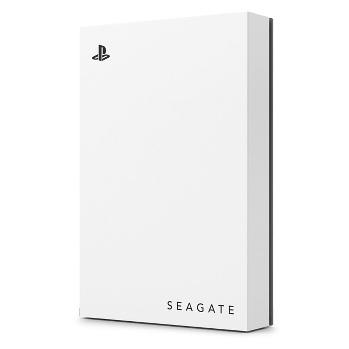 Seagate 5TB Portable External Hard Drive for PS4 & PS5 - USB 3.0 Gaming Storage, 2.5 Inch White HDD with Blue LED (STLV5000200) | Plug & Play | Perfect for Console Gaming & Backup Storage