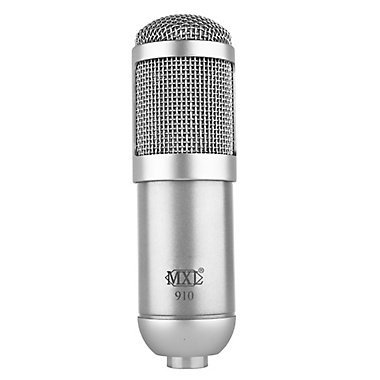 MXL 910 Professional Studio Condenser Microphone for Vocals & Instruments - Perfect for Podcasting, Recording & Live Performances