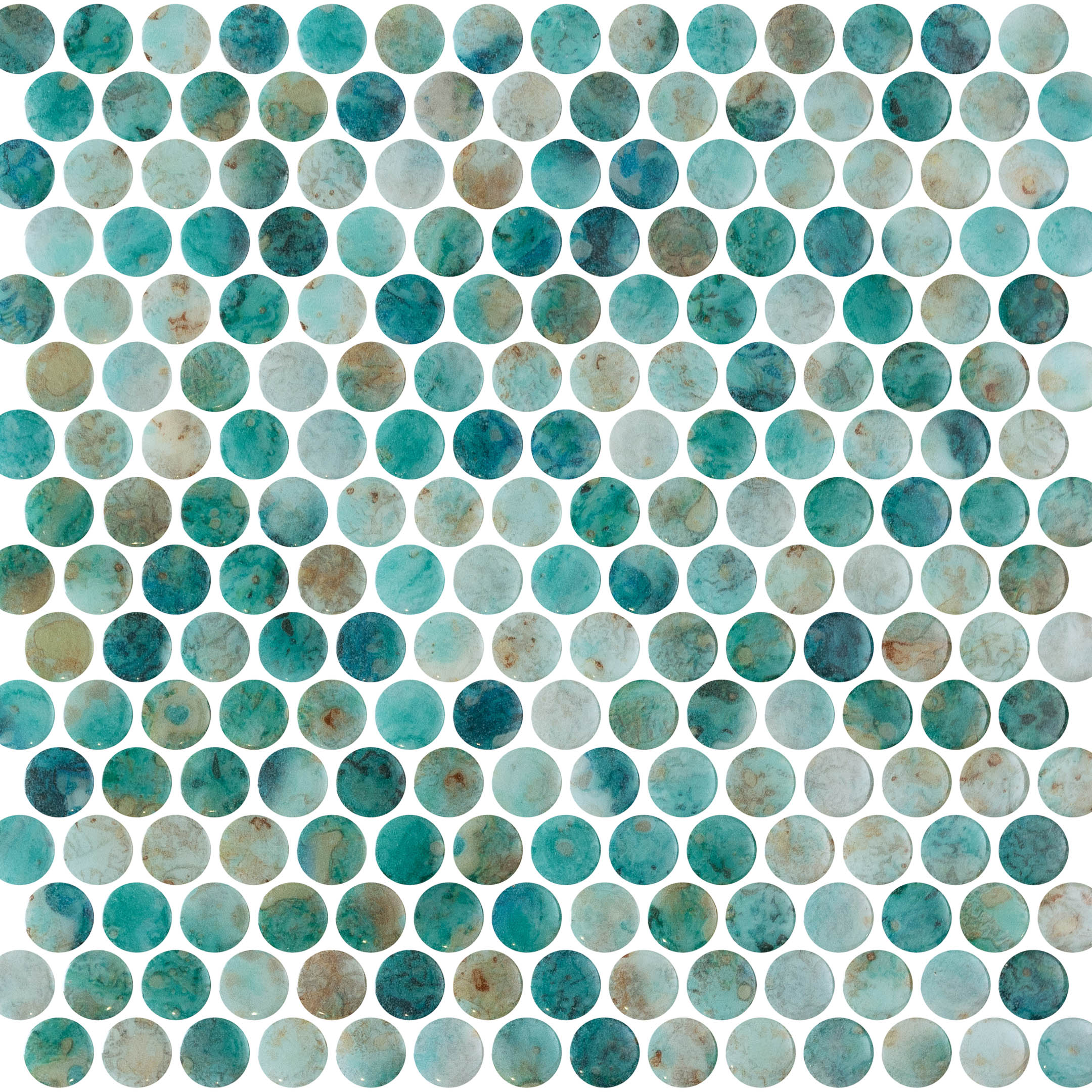Premium Onix Penny Round Mosaic Tile - Natural Stone Backsplash & Bathroom Wall Decor - Perfect for Kitchen, Shower, and Flooring Designs