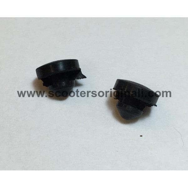 Vespa Scooter Buffer Panel Top to Frame Catch for GS, SS, Rally, PE Models - Pair - Durable Replacement Part for Smooth Ride | Perfect for Restoration & Maintenance Projects