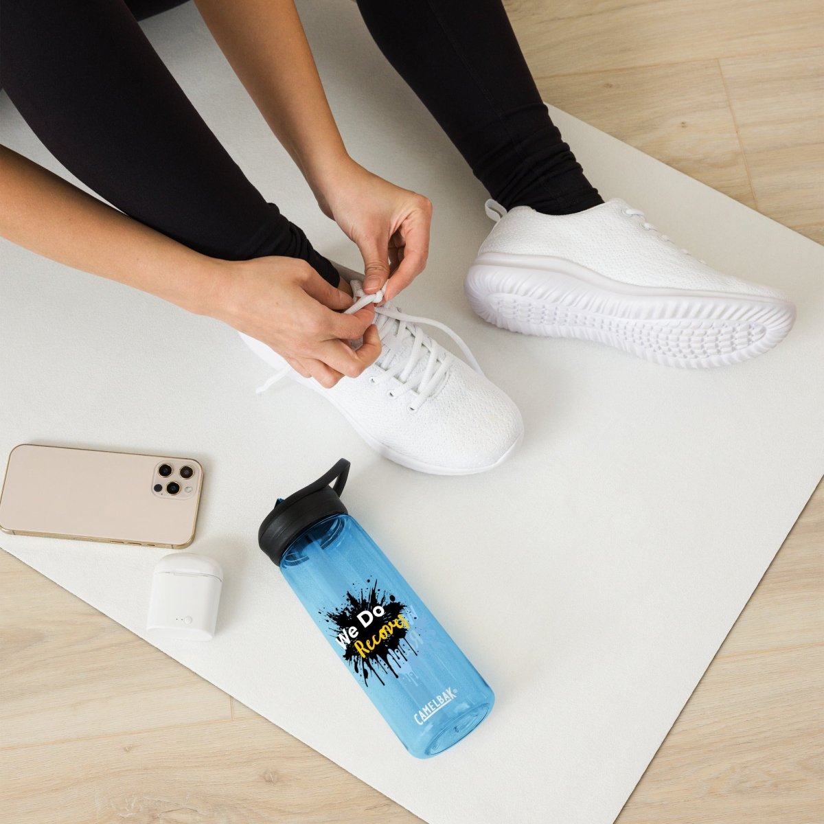 Eco-Friendly Sports Water Bottle - BPA Free, Leak Proof, Reusable for Gym, Hiking & Outdoor Activities | We Do Recover Brand