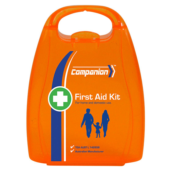 Companion 1 Series First Aid Kit - 150-Piece Emergency Medical Supplies for Home, Car & Outdoor Adventures | Compact Trauma Kit for Camping, Hiking & Travel Safety