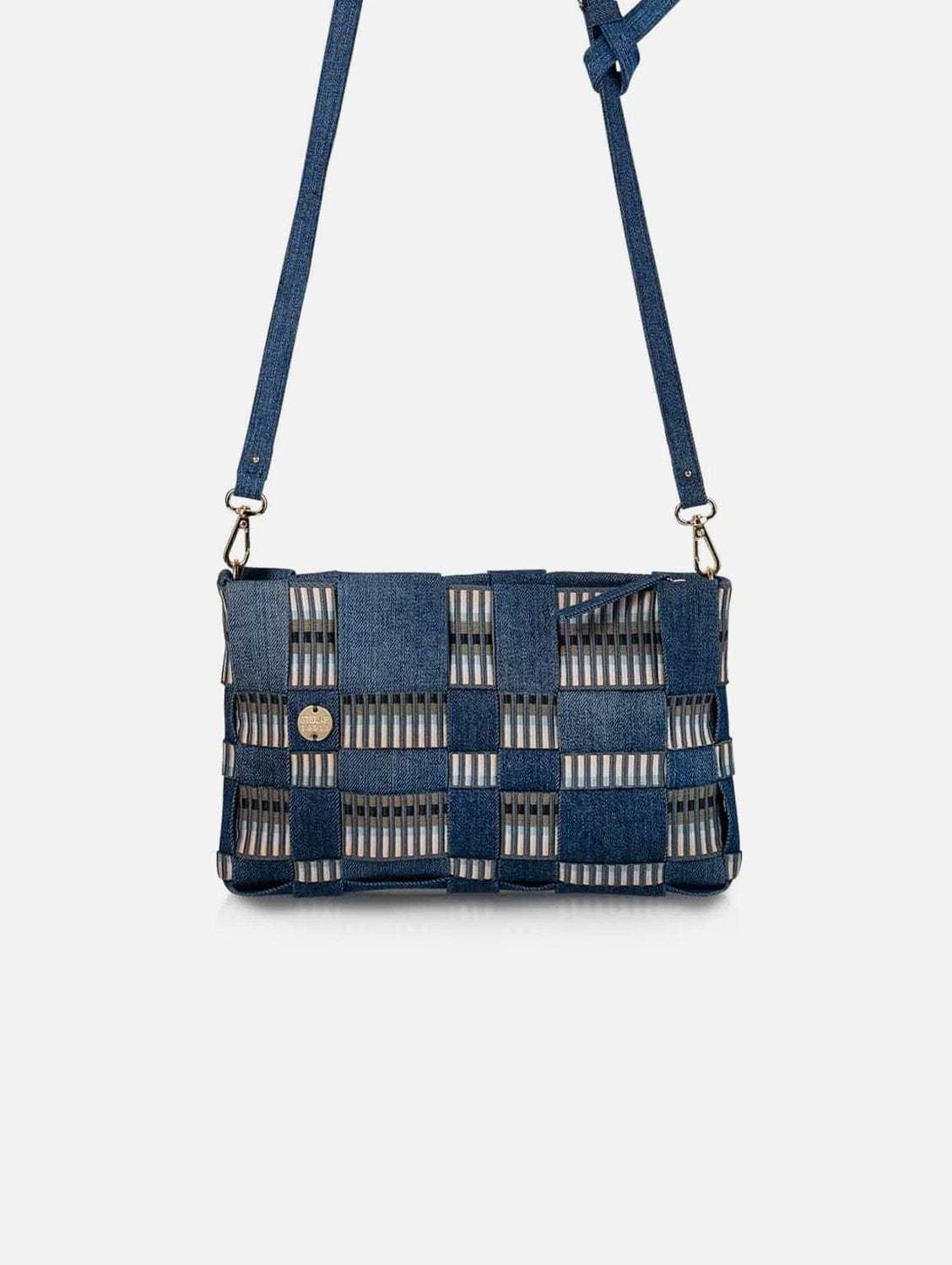 Uma Denim Crossbody Bag for Women - Stylish Blue Shoulder Purse - Perfect for Everyday Use, Travel & Shopping
