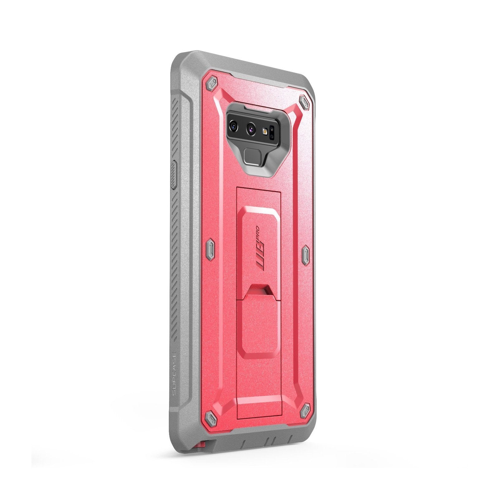 Samsung Galaxy Note9 Unicorn Beetle Pro Rugged Holster Case - Shockproof Protective Cover with Built-in Screen Protector & Belt Clip (Pink) - Perfect for Outdoor, Construction & Active Lifestyle Use