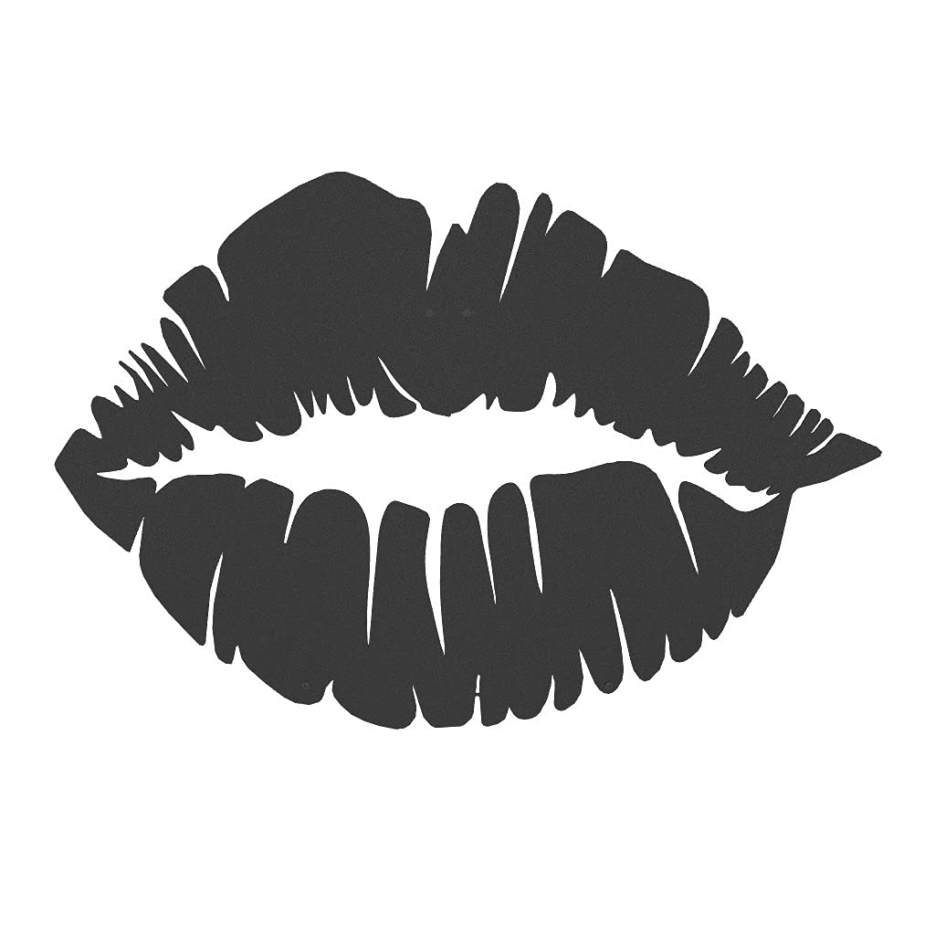 Lips Metal Wall Art - Home Decor for Living Room & Bedroom