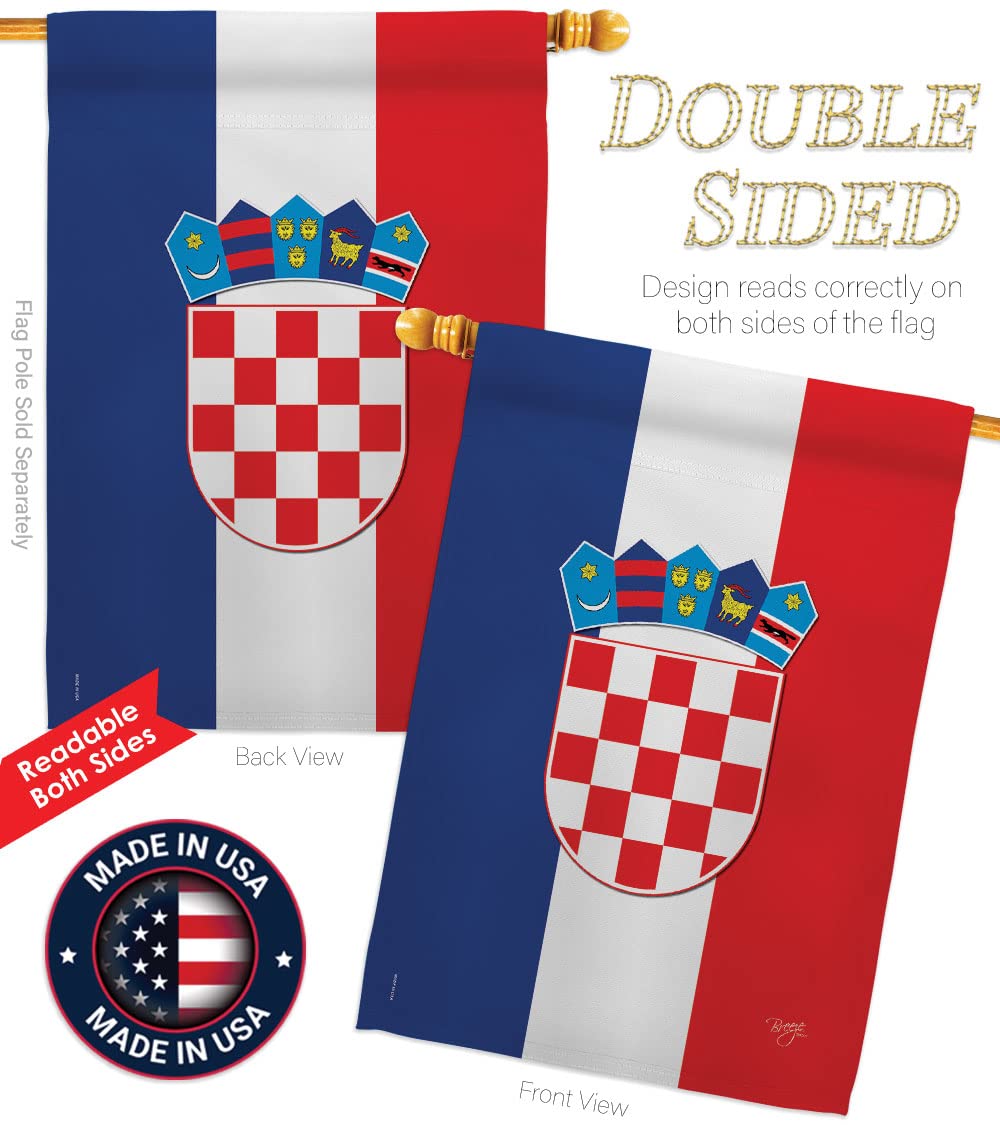 Croatia National Flag Set 28
