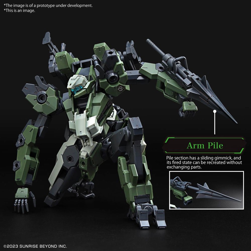 Bandai HG 1/72 Scale Kyoukai Senki AMAIM MAILeS Gouyo Custom Model Kit - Perfect for Anime Collectors & Mecha Enthusiasts - Great for Display, Gifts, and DIY Building Projects
