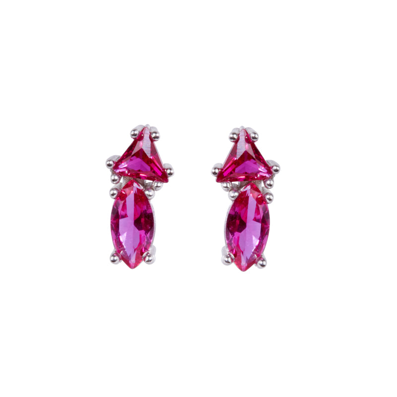Mark Robbins Stud Earrings for Women - 14K Gold Plated Cubic Zirconia Studs - Hypoallergenic & Comfortable for Daily Wear - Perfect Gift for Birthday, Anniversary, Valentine's Day