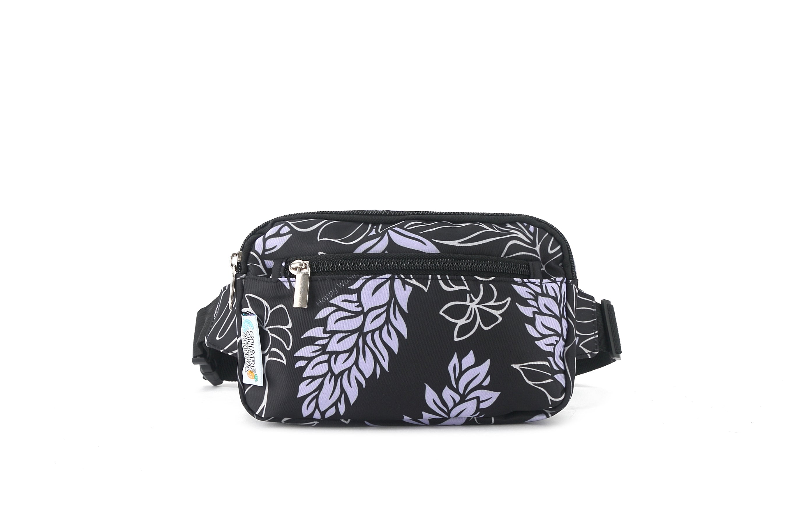 Kasie Ginger Black Belt Bag - Stylish Waist Pack for Running, Travel & Everyday Use
