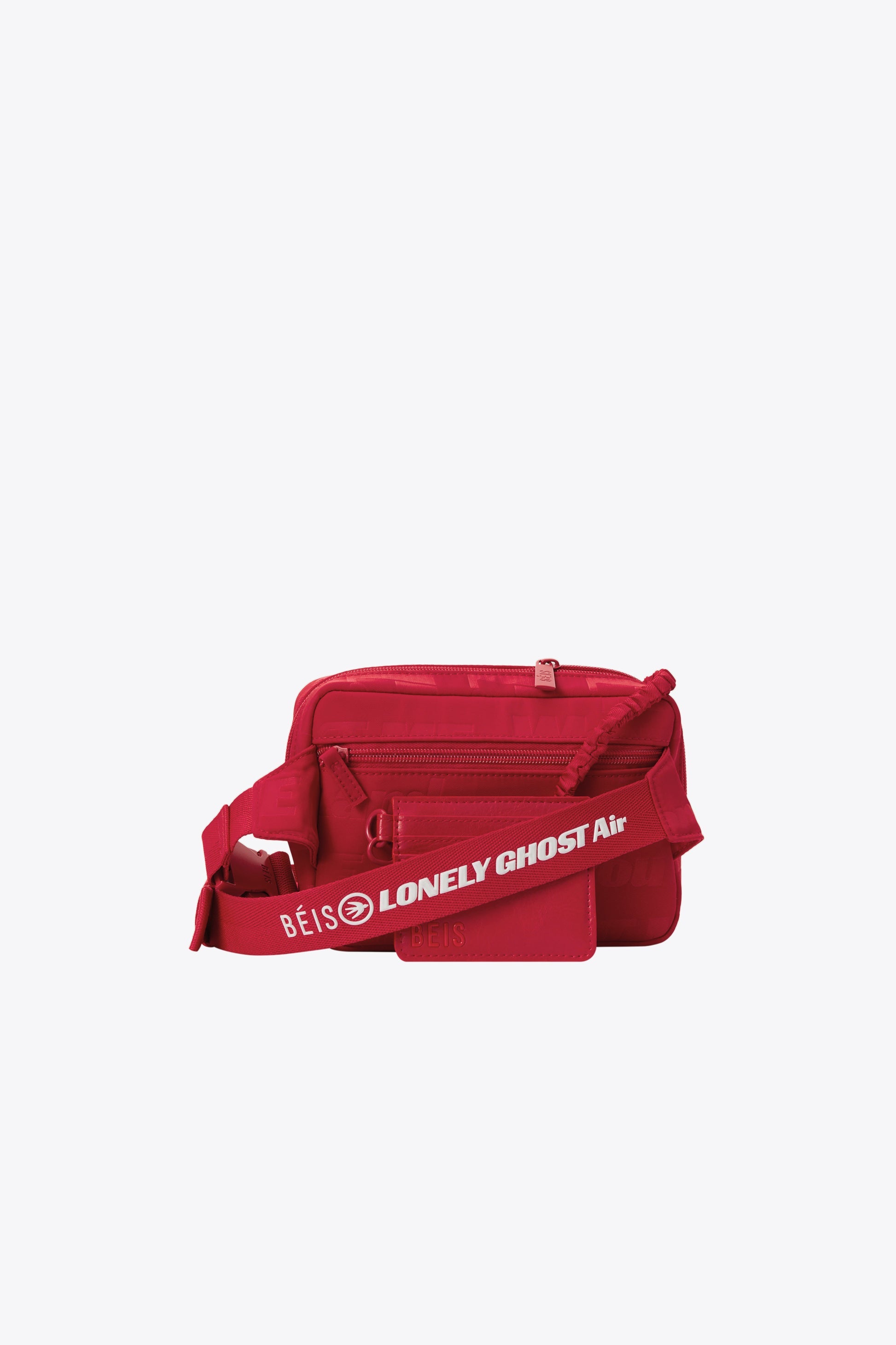 Text Me Red Belt Bag - Stylish & Functional Waist Pack for Travel, Running, and Everyday Use