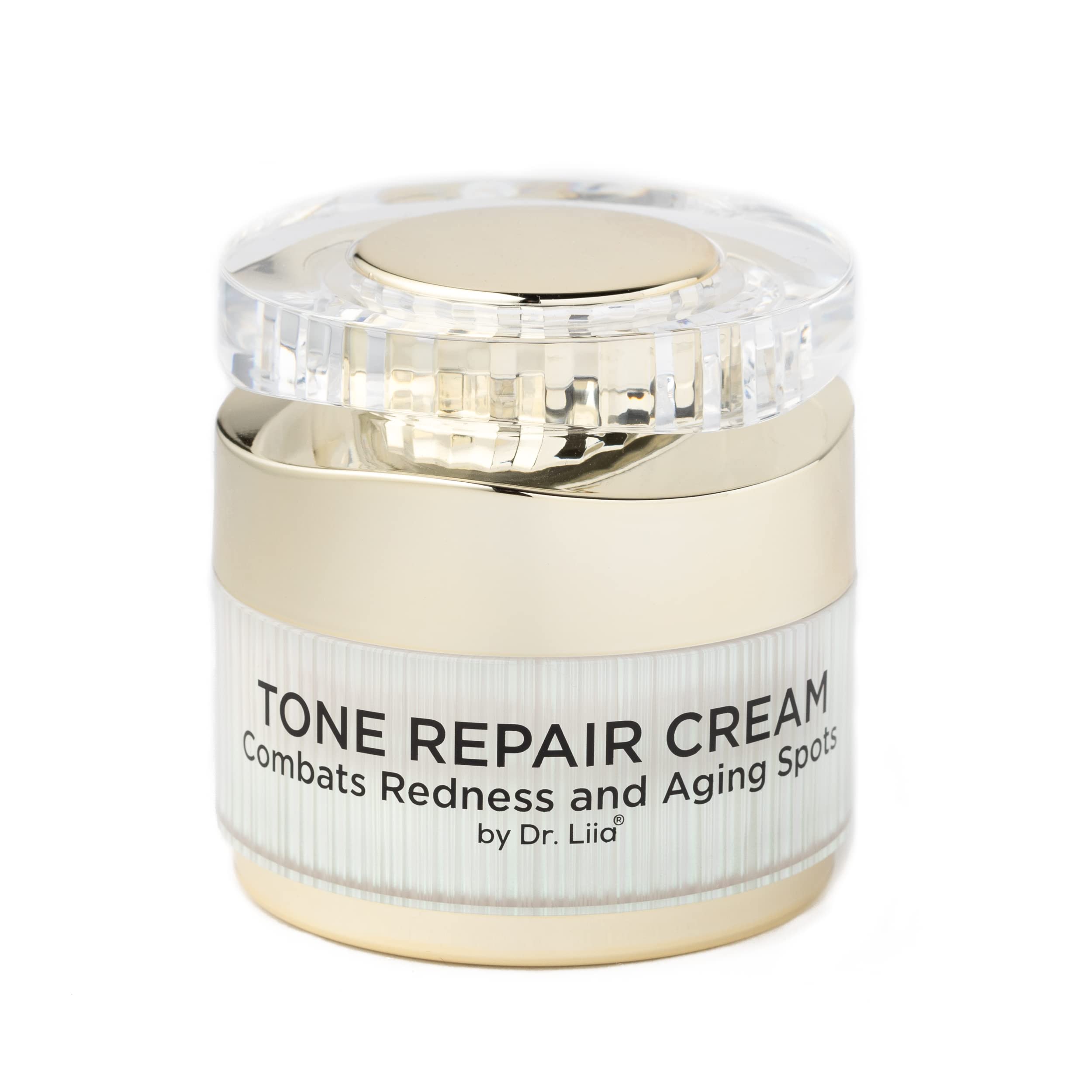 Dr. Liia Tone Repair Moisturizer for Dark Spots & Hyperpigmentation - Gluten Free, Vegan Face Cream for Sensitive Skin | Brightening Treatment for Sun Spots, Acne Scars & Uneven Skin Tone | Perfect for Daily Skincare Routine & Post-Acne Care