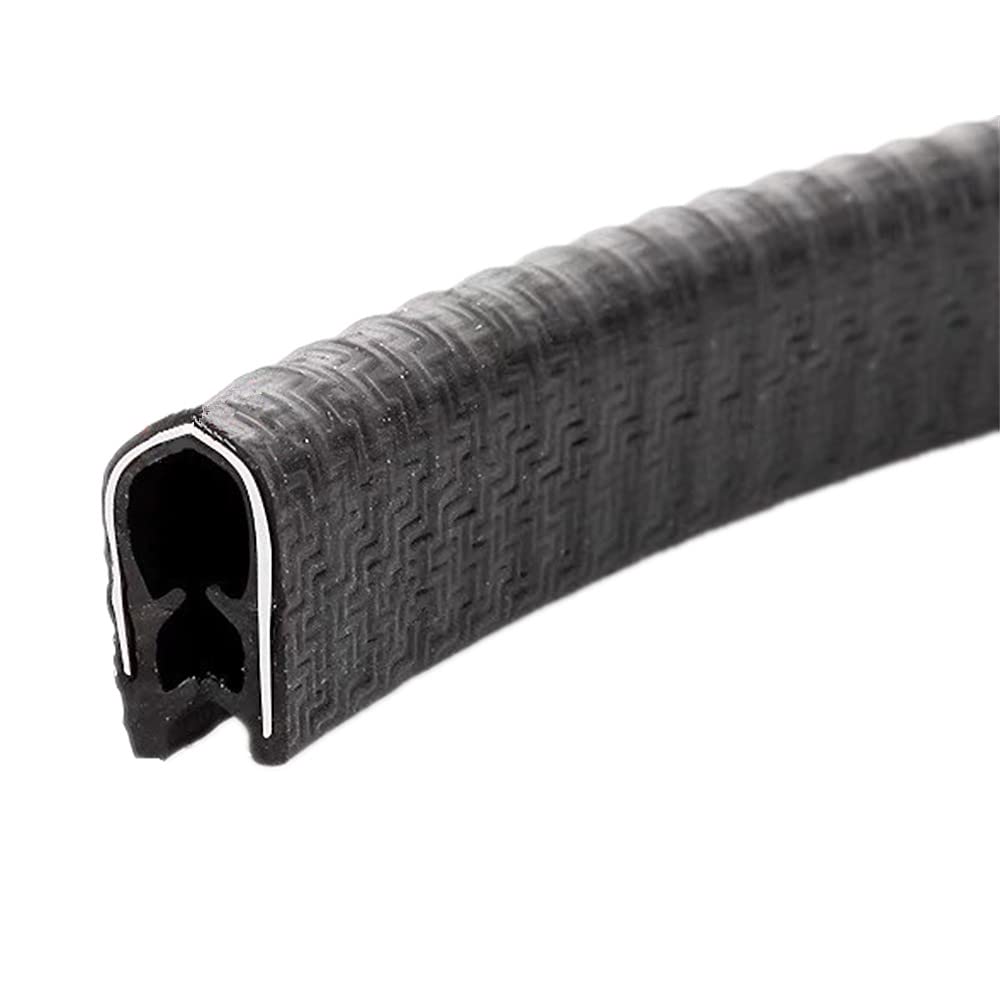 Moyishi Black PVC Edge Trim 3.5 Feet (1 Meter) - Flexible Edge Protector for 1/16