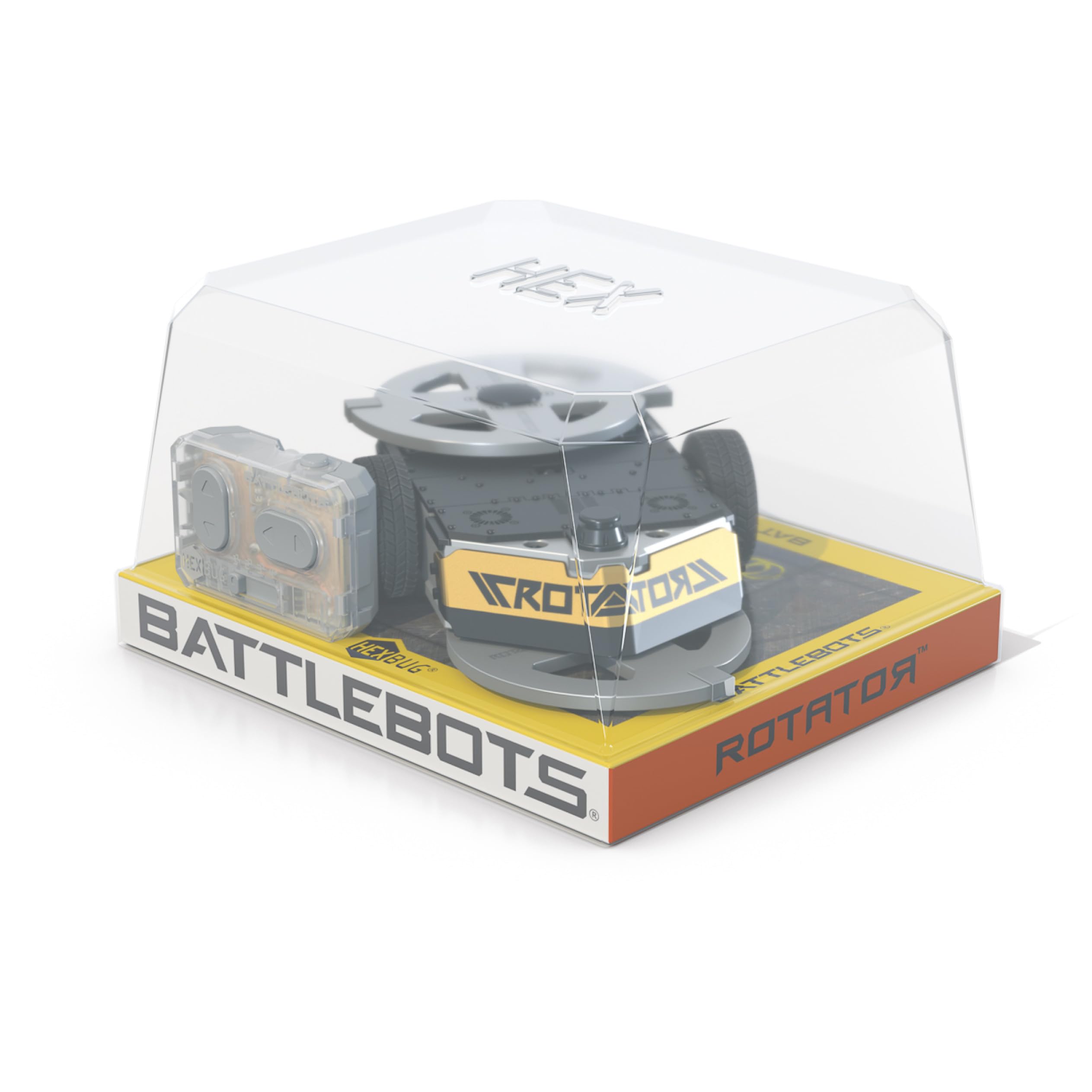 HEXBUG BattleBots Rotator - Remote Control Robot Toy for Kids 8+ | STEM Learning Toy for Boys & Girls | Includes Batteries | Perfect for STEM Education, Robot Battles & Indoor Play