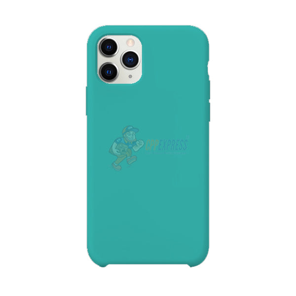 iPhone 11 Pro Max Case - Slim Soft Silicone Protective Cover with Shockproof Design | Sea Green Color | Perfect for Daily Use, Travel & Outdoor Activities