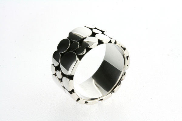 Multi Flat Circles Ring Stackable Minimalist Jewelry for Women - Perfect for Layering, Everyday Wear & Special Occasions