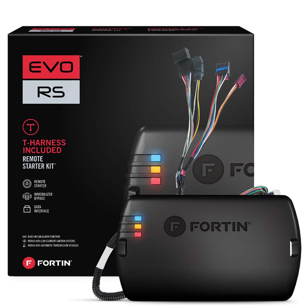 FORTIN EVOGMT1 Remote Start Module & T-Harness for 2010-2022 GM Standard Key Vehicles - Easy Installation for Keyless Entry & Car Security System