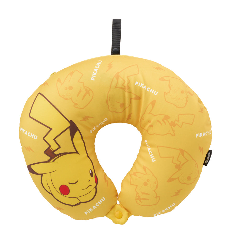 GOWELL Pikachu 3-Way Pillow - Soft Plush Stuffed Animal Toy (226g) - Perfect for Kids' Room Decor, Anime Gift & Cute Bedding Accessory