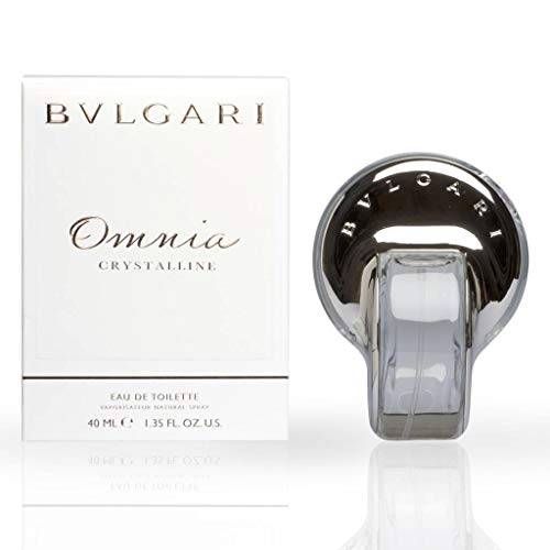 Bvlgari Omnia Crystalline Eau De Toilette for Women - Floral Fresh Perfume Spray | Daytime & Evening Wear, Office & Special Occasions