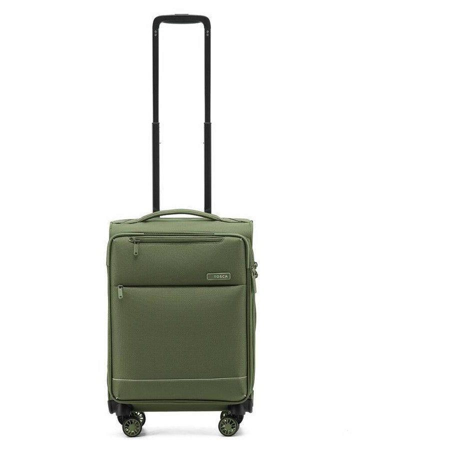 Tosca SO LITE AIR5055 3-Piece Lightweight Luggage Set in Khaki - Perfect for Travel, Business Trips & Vacations