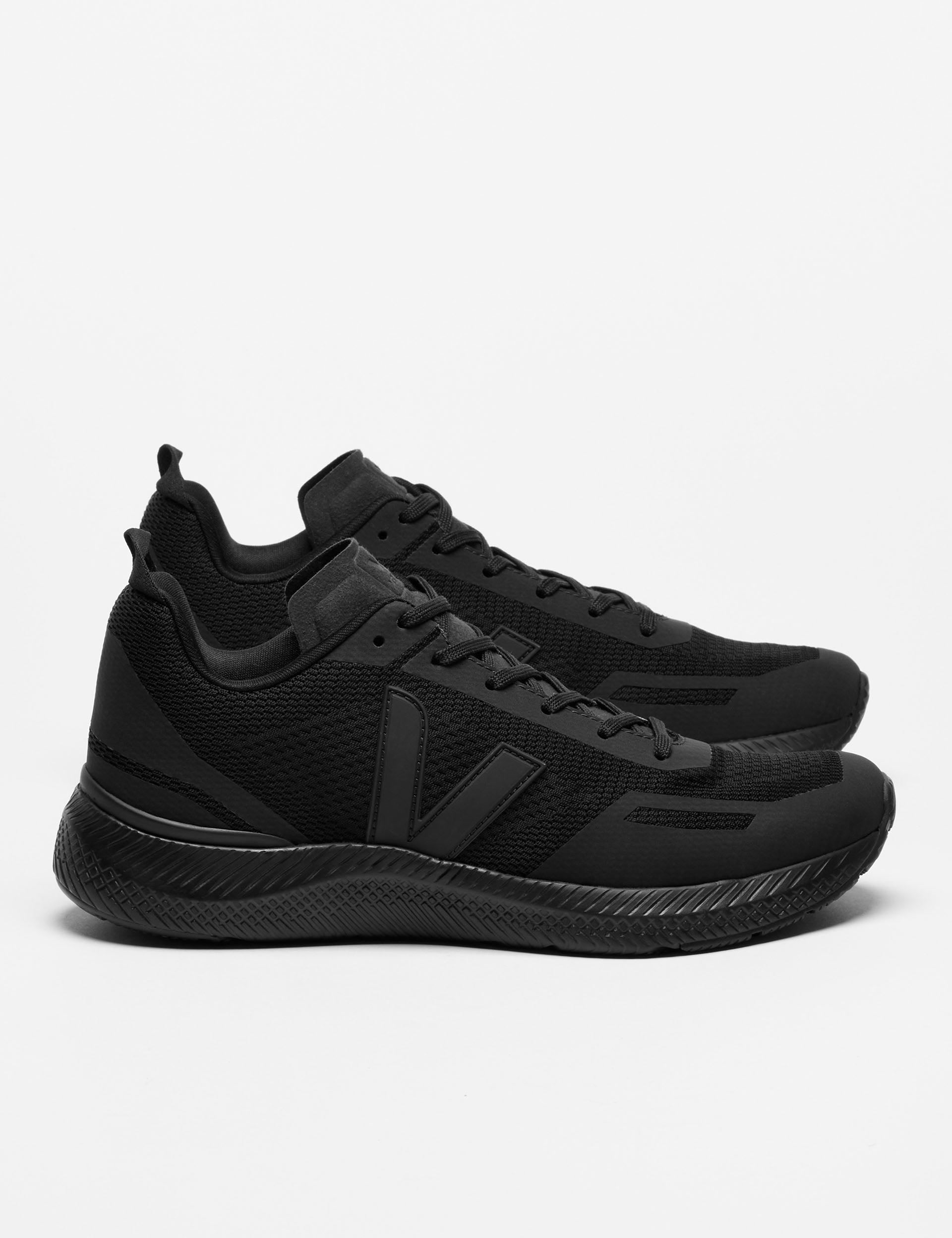 Impala Engineered Mesh Full Black Sneakers - Lightweight Breathable Running Shoes for Men & Women - Perfect for Gym, Workout, and Casual Wear