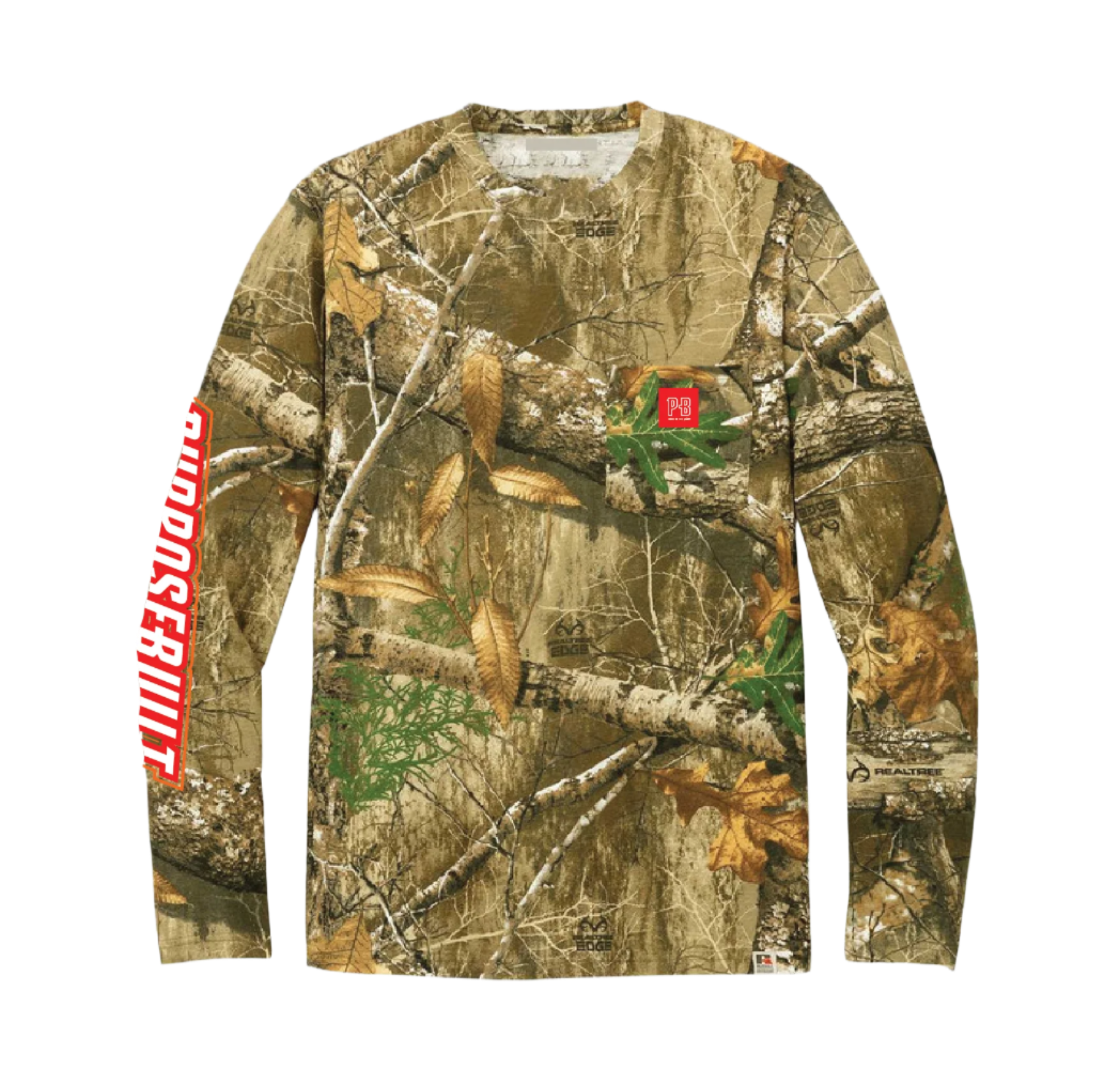 The Block Long Sleeve Tee - Real Tree Camo Shirt for Men & Women | Hunting, Outdoor Adventures & Casual Wear