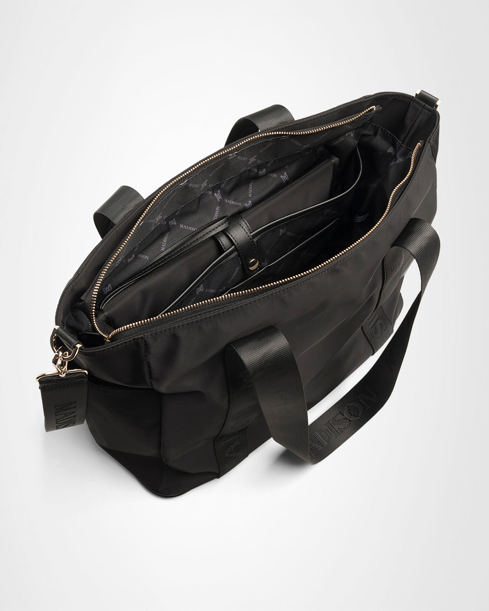 Anita Large Waterproof Nylon Diaper Bag with Changing Pad, Stroller Clips & Zippered Pouch - Perfect for Baby Essentials, Travel & On-the-Go Parents