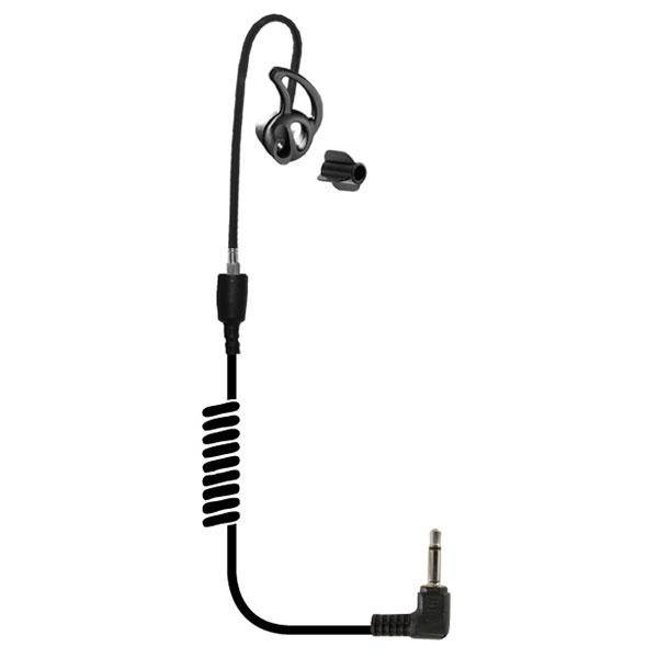Fox Black Diamond Tactical ST Listen Only Short Tube Earpiece - 3.5mm Covert Surveillance Earpiece for Security, Law Enforcement & Undercover Operations