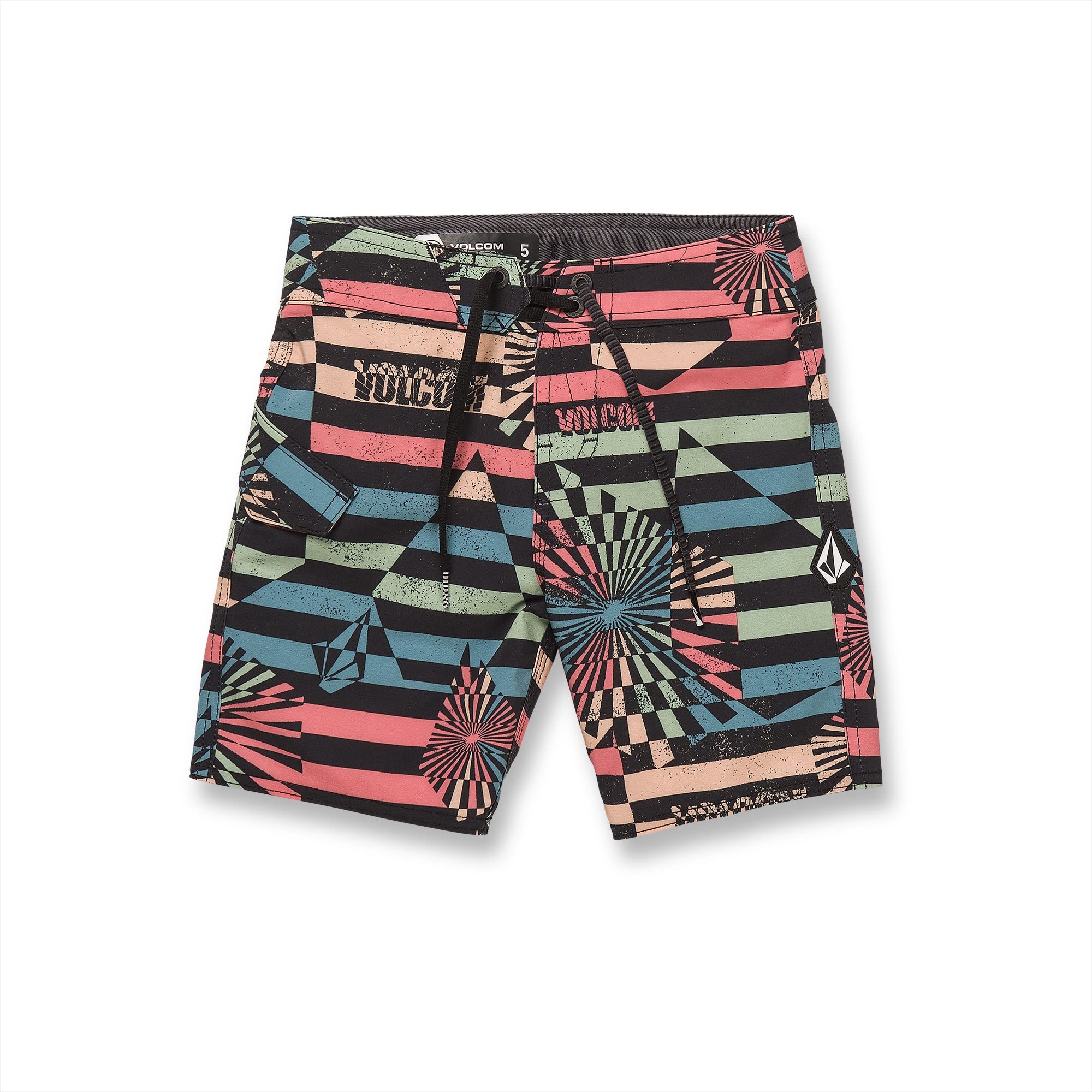 Volcom Boys' Mod Tech Boardshorts - Quick-Dry Swim Trunks for Big Boys & Little Sizes - Perfect for Beach, Pool & Summer Water Activities