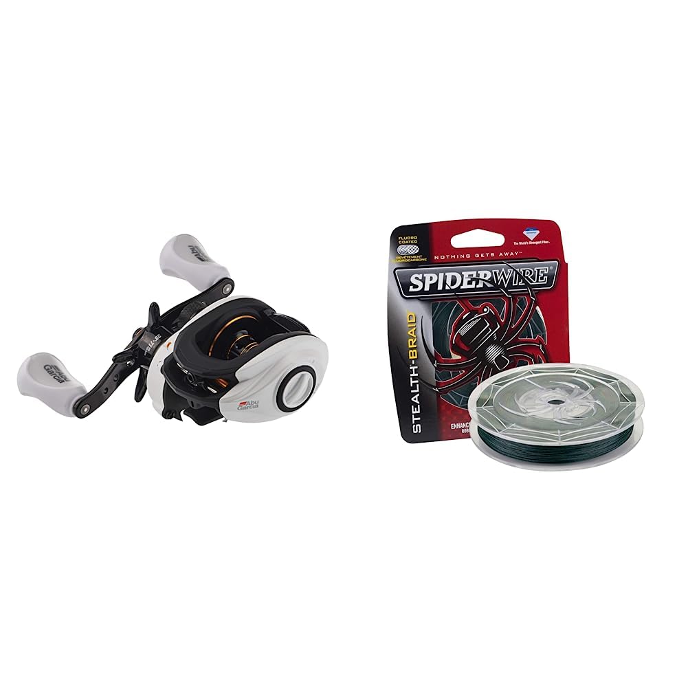 Abu Garcia Pro Max & Max Pro Low Profile Baitcast Fishing Reel - Lightweight & Smooth Casting for Bass, Walleye, and Freshwater Fishing - Perfect for Shoreline, Boat, and Tournament Angling