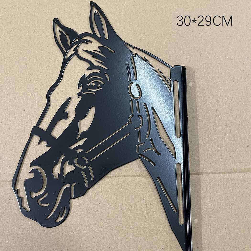 TOKLYUIE Farm Animal Metal Art - Peeping Cow & Donkey in Sunglasses Outdoor Garden Decor for Backyard, Patio, Lawn & Fence | Rustic Farmhouse Style Yard Ornament for Country Home Decor