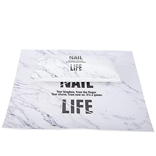 **Marble Nail Art Hand Pillow - Washable Manicure Hand Rest Cushion for Nail Salon & Home Use - Nail Art Equipment & Table Mat - Perfect for Gel, Acrylic & Nail Extension Services**