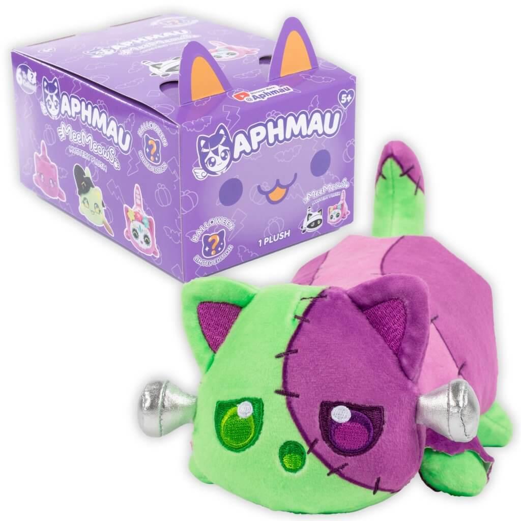 Aphmau MeeMeows 6-Piece Halloween Mystery Blind Box Collection - Cute Cat-Themed Surprise Toys for Kids, Party Favors & Collectibles