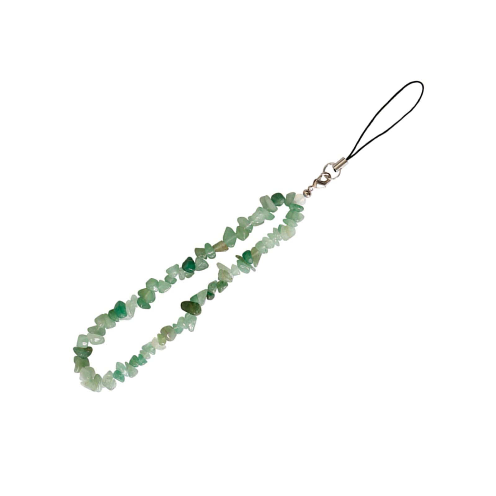 Gemstone Phone Lanyard & Wrist Strap for Women - Natural Charm for Phone & AirPods - Perfect Gift for Girls