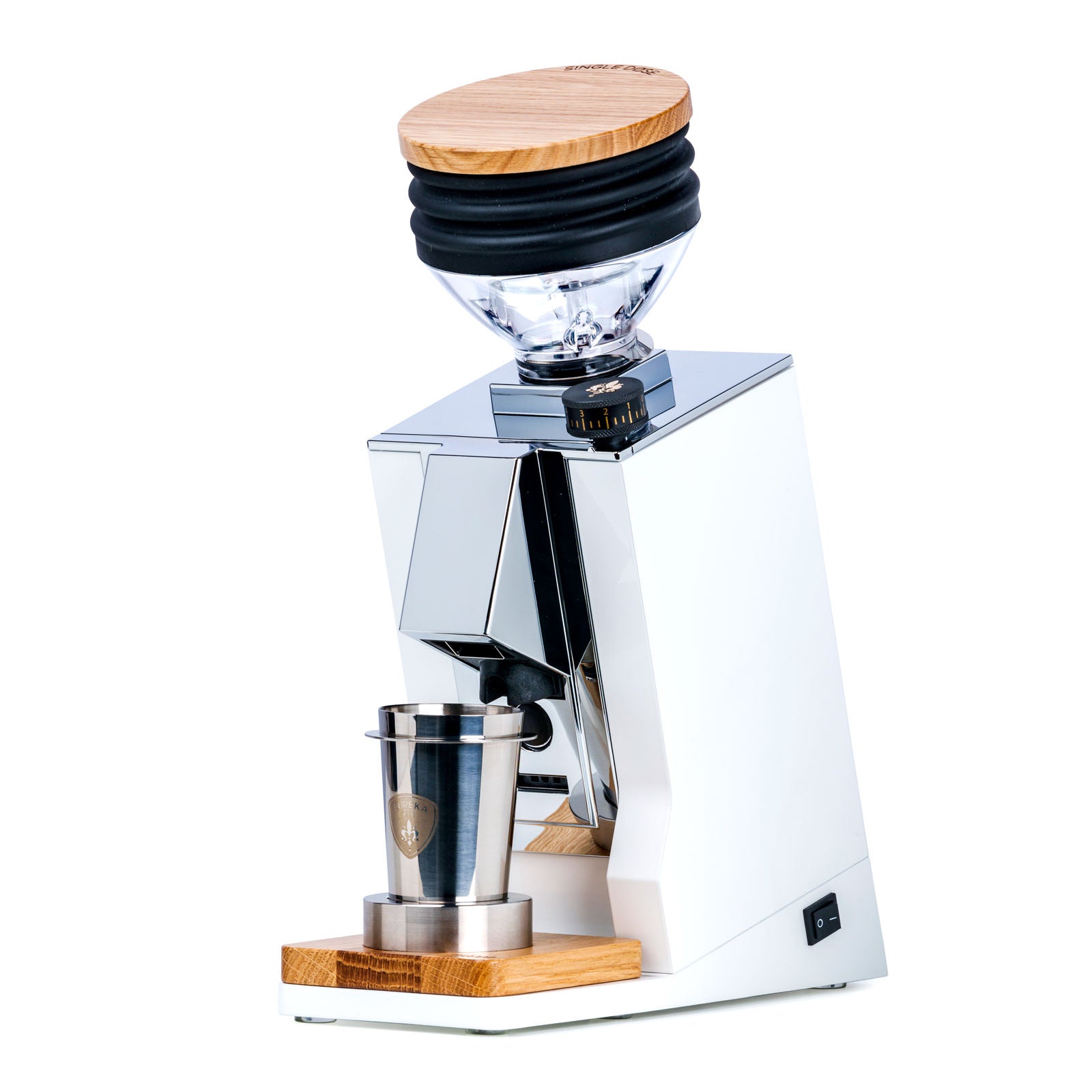 Eureka Oro Mignon Single Dose Espresso Grinder - Professional Coffee Grinder for Home Baristas, Perfect for Espresso & Pour Over Brewing | Compact & Quiet Design for Kitchen Countertops