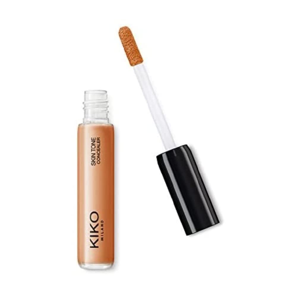 KIKO Milano Skin Tone Concealer - Fluid Smoothing Under Eye Concealer with Natural Finish for Dark Circles & Blemishes - Perfect for Daily Makeup & Photo Shoots