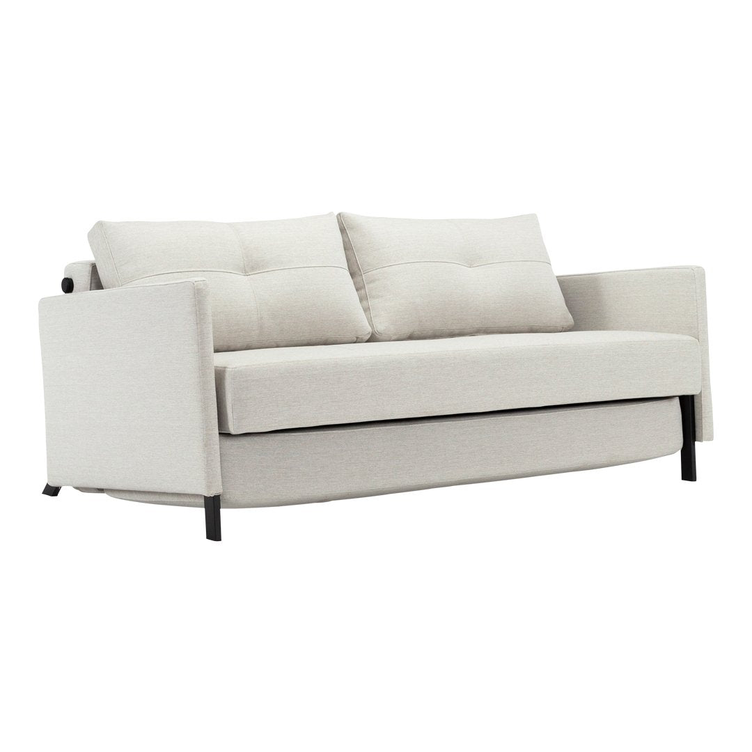 Luxury Cubed 02 Queen Size Sofa with Armrests - Perfect for Living Rooms, Home Theaters & Cozy Family Gatherings
