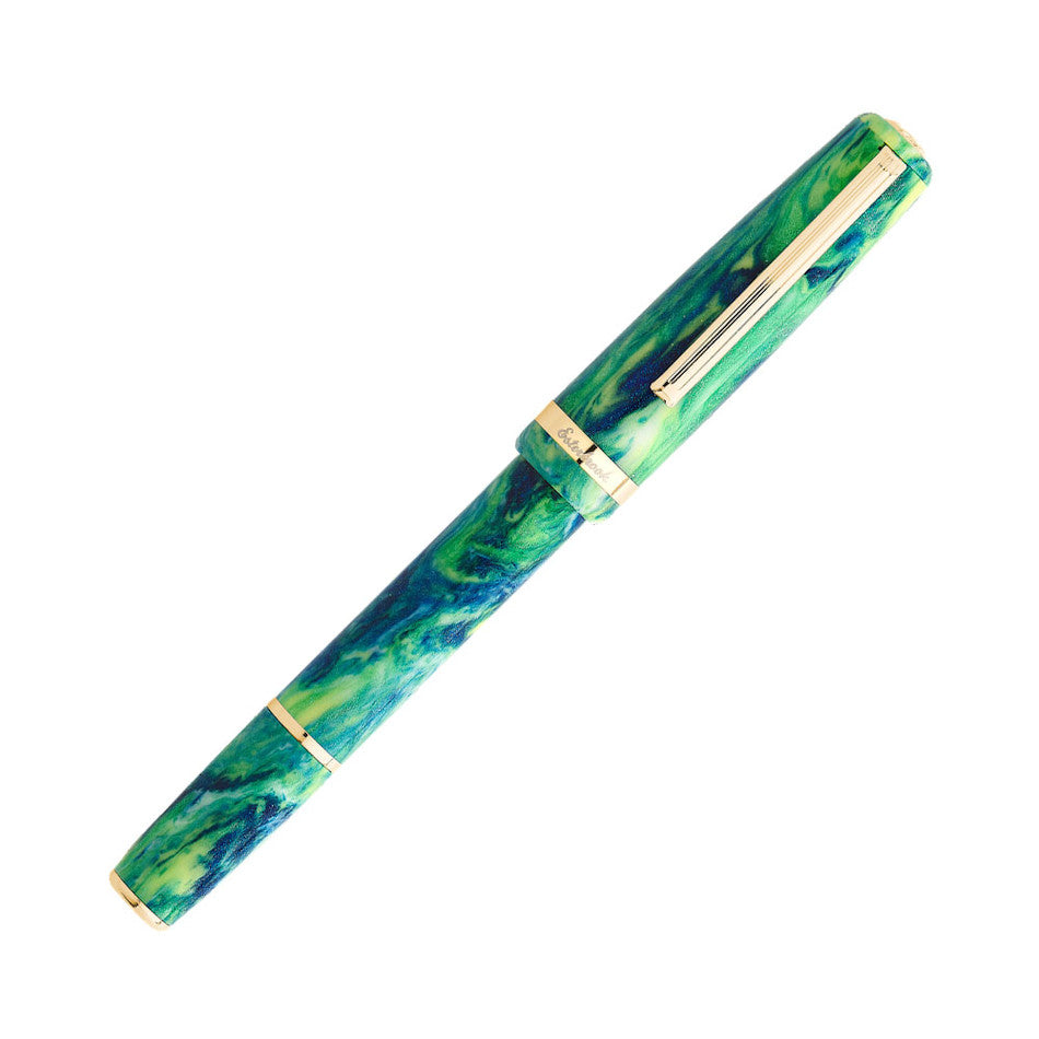 Esterbrook JR Pocket Limited Edition Fountain Pen - Beleza Gold Trim Luxury Writing Instrument for Collectors & Professionals | Perfect for Gifts, Calligraphy & Office Use