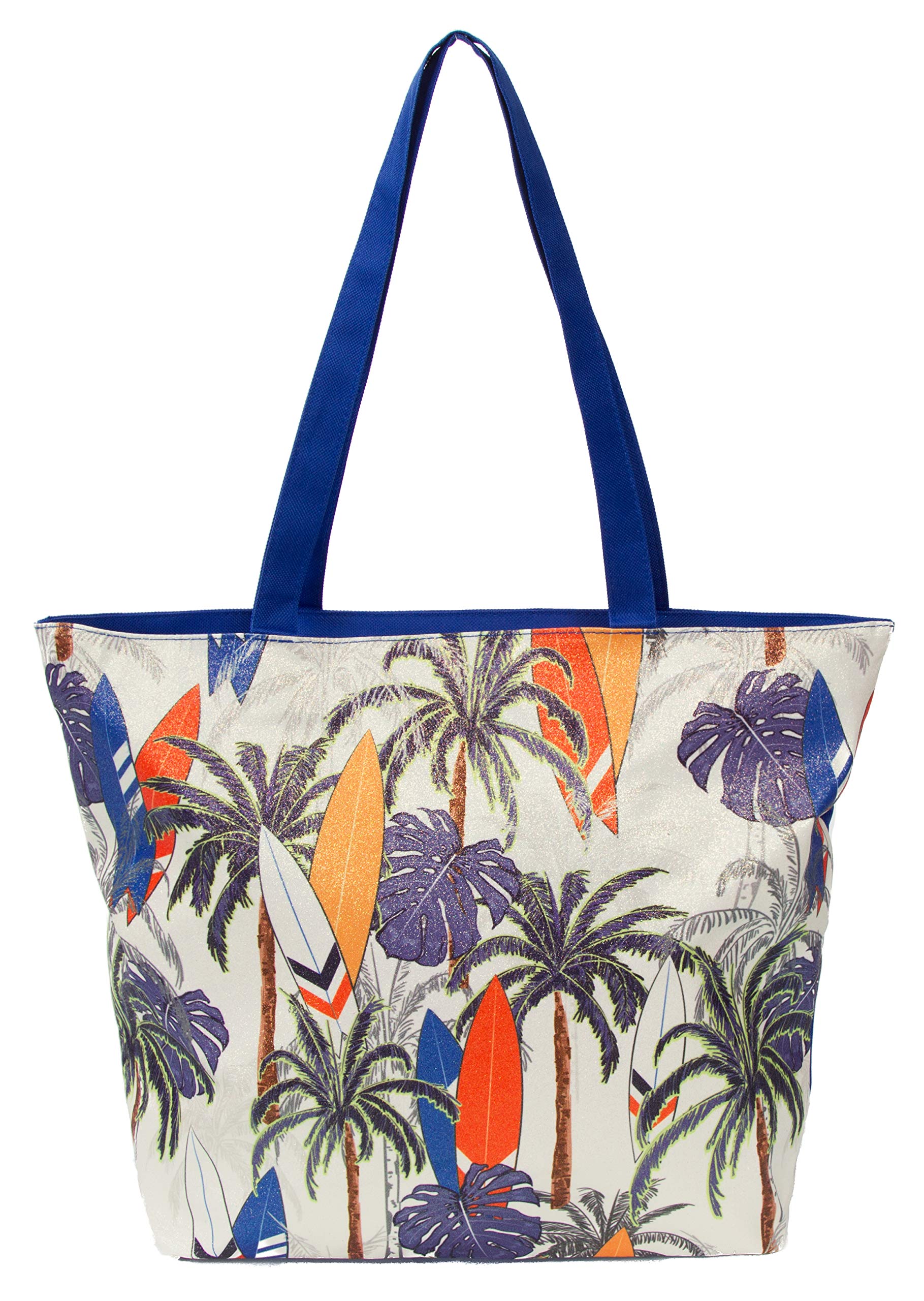 Waterproof Travel Tote Bag for Women - Lightweight Beach Tote with Pockets - Perfect for Shopping, Gym, Work & Vacation Essentials