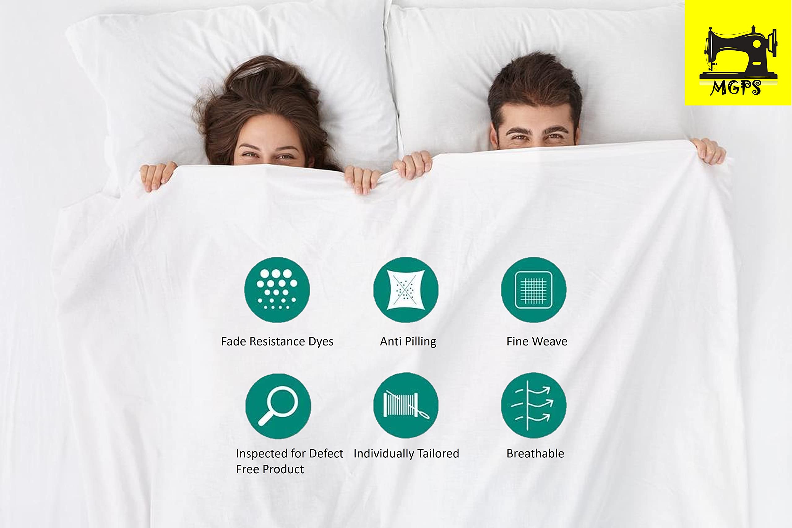 Luxury 800 Thread Count 100% Egyptian Cotton Split King Sheet Set for Adjustable Beds (34