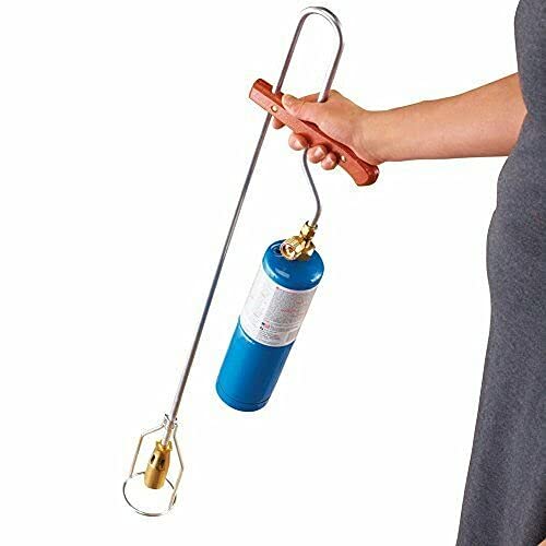 Trenton Gifts Ice Melter Torch - Heavy Duty Propane Ice Melting Tool for Driveways, Sidewalks & Steps - Winter Snow Removal Equipment for Home & Commercial Use