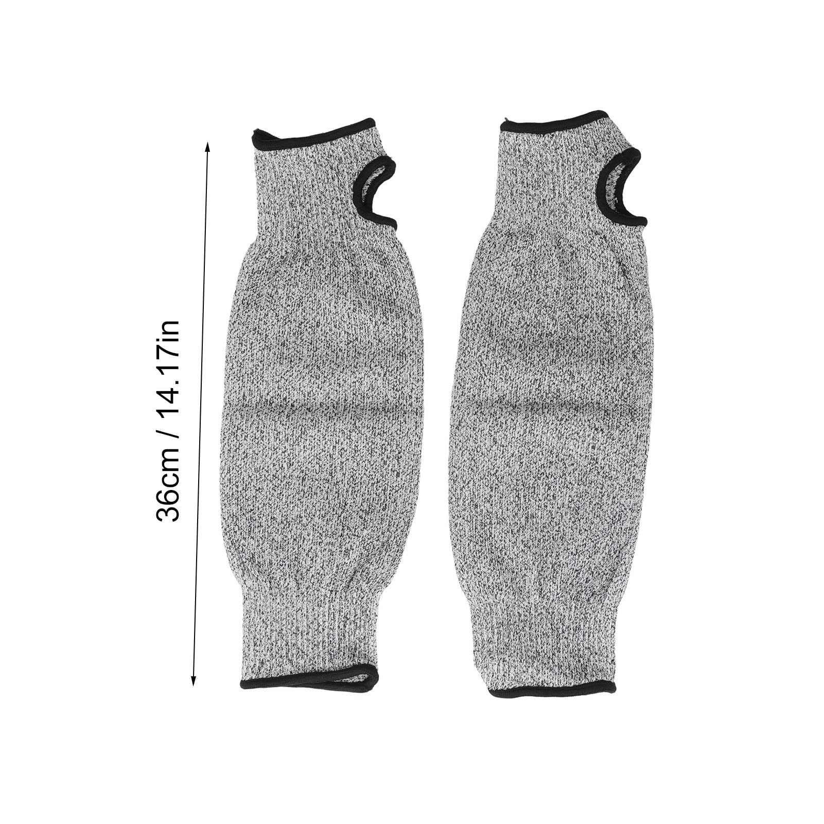 Haofy Cut & Heat Resistant Arm Sleeves - Anti-Abrasion Safety Arm Guards for Gardening, Kitchen Work & Farm Use - Protective Gear for Cooking, Landscaping & Outdoor Activities