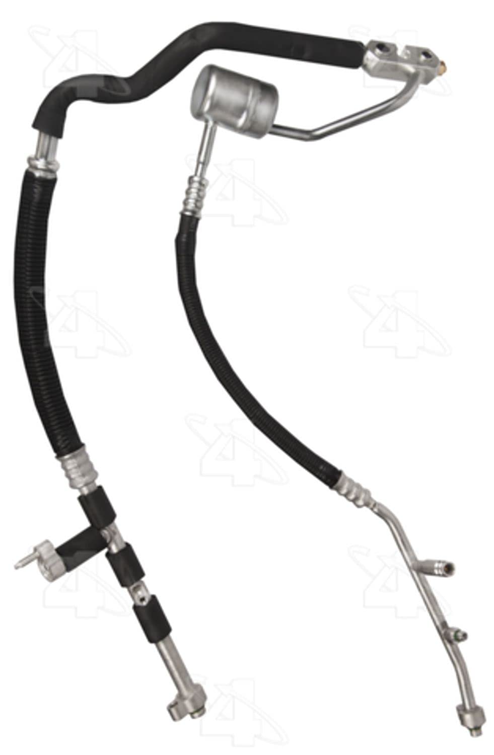 Four Seasons 56052 AC Discharge and Suction Hose Assembly - Replacement for Car & Truck Air Conditioning Systems - Perfect for AC Repair & Maintenance