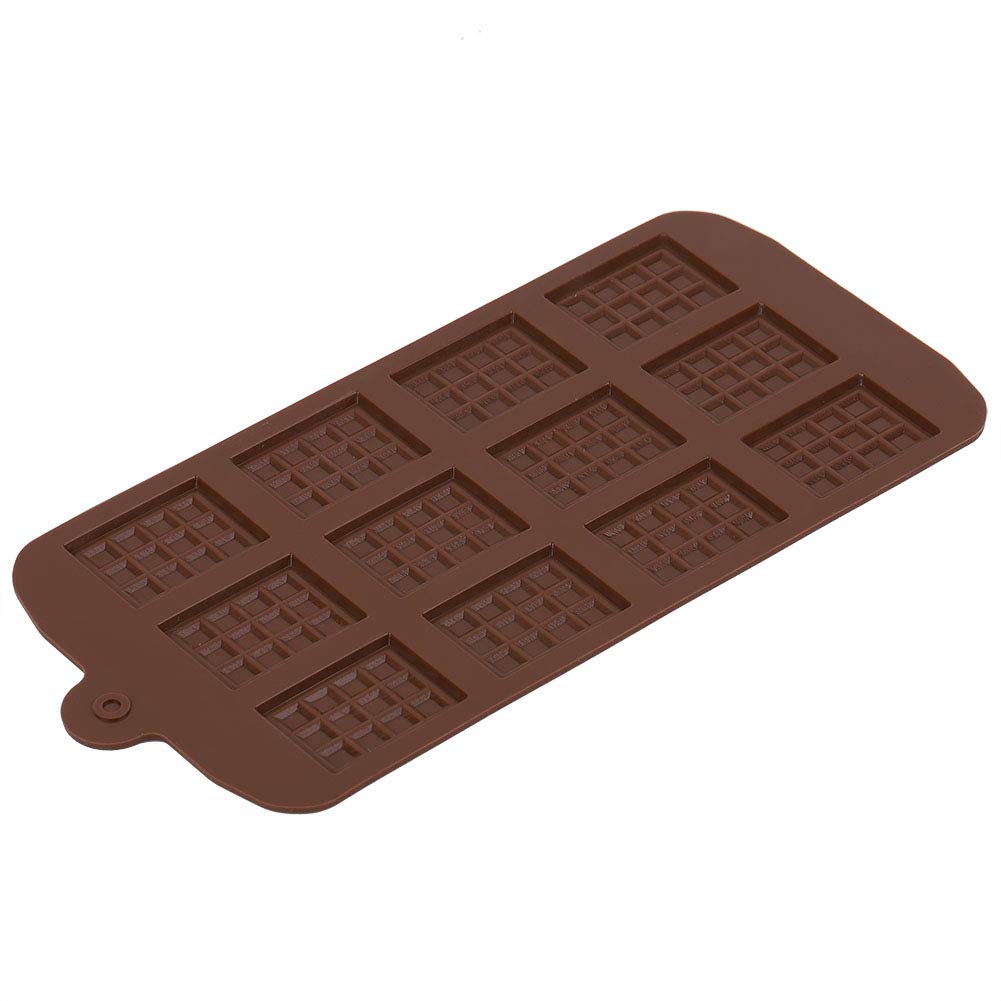 Non-Stick Silicone Waffle Cake Mold - Perfect for Baking Waffles, Cupcakes & Fondant Desserts | Ideal for Home Bakers & Professional Dessert Shops