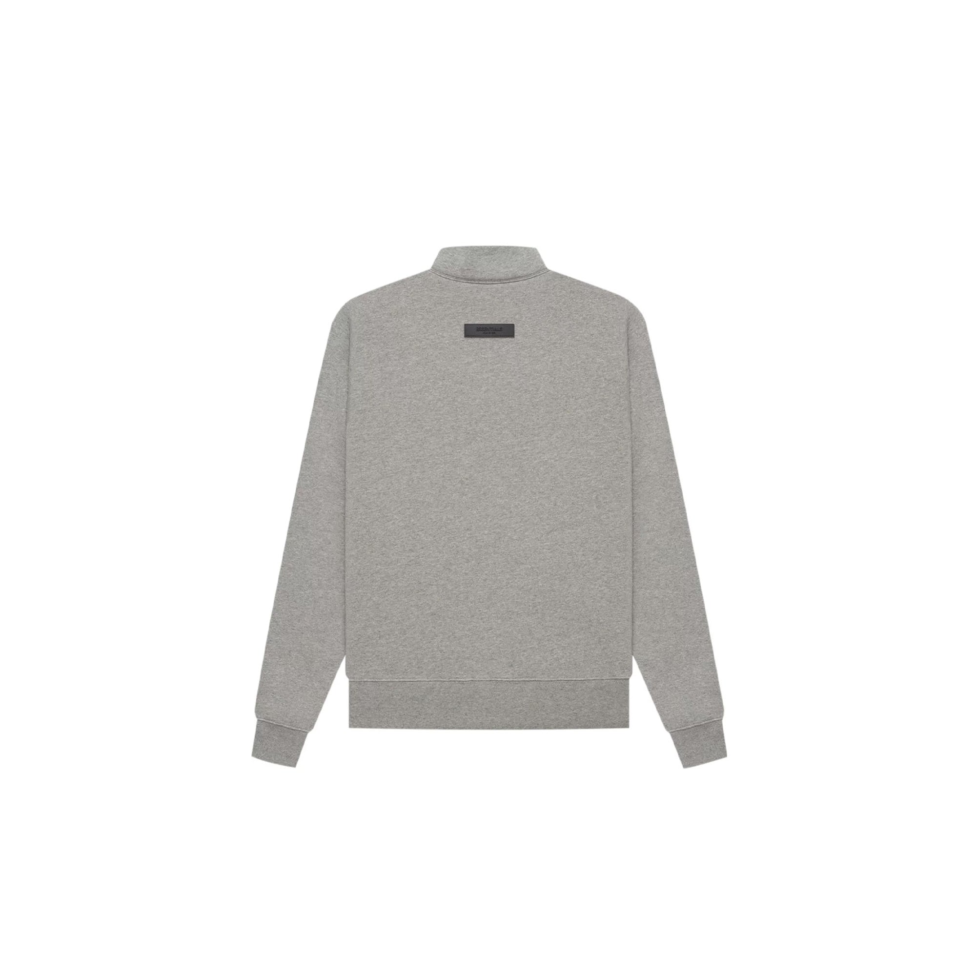 Fear of God Essentials Mockneck Sweatshirt 'Dark Oatmeal' | Men's Oversized Pullover Hoodie 2022 Collection | Casual Streetwear for Winter & Fall Fashion